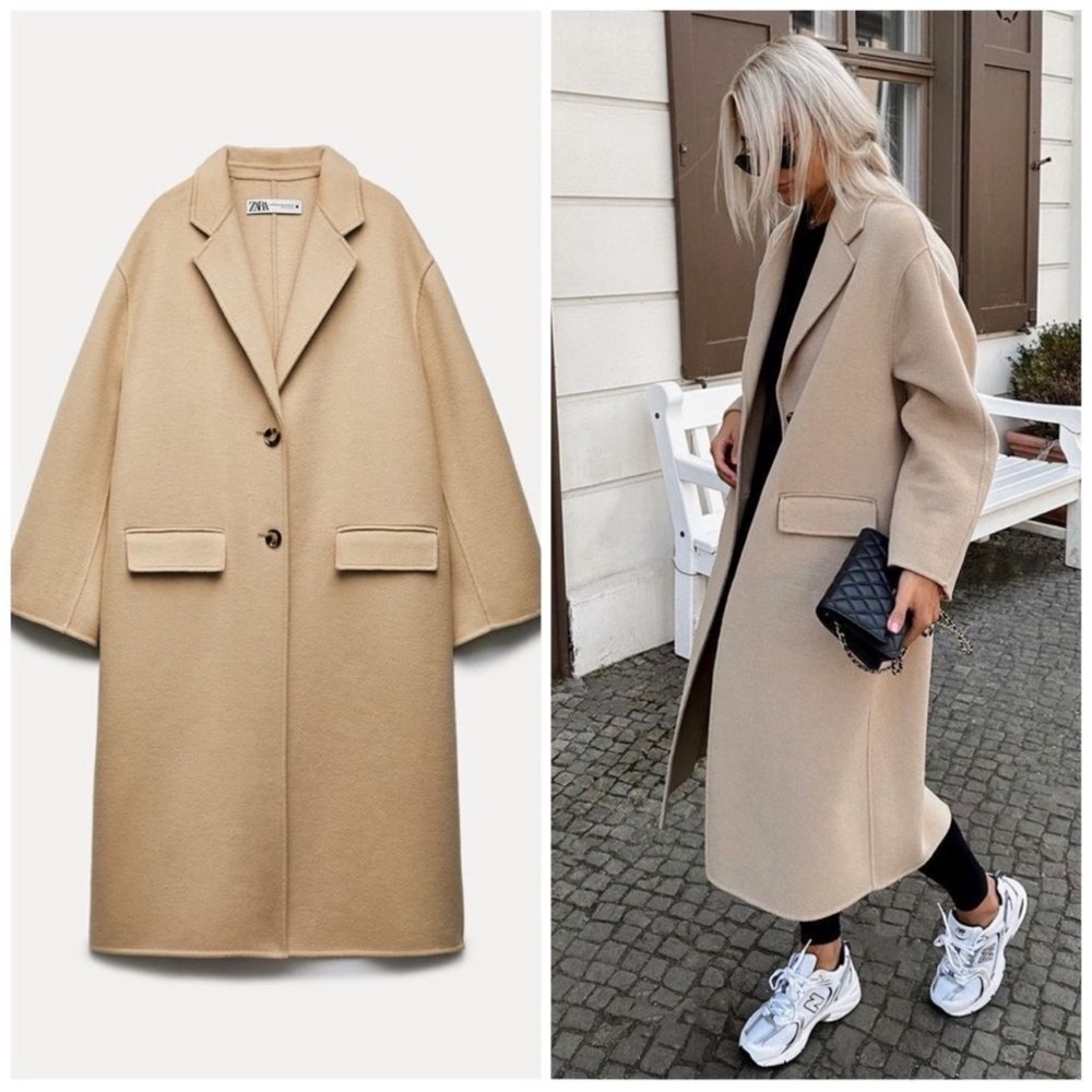 BNWT- ZARA DOUBLE FACED WOOL BLEND COAT
ZW COLLECTION